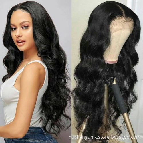 150 180 Density 13X6 Raw Unprocessed Cuticle Aligned Lace Wig For Women Cambodian Virgin Hair 100% Human Hair Lace Front Wigs